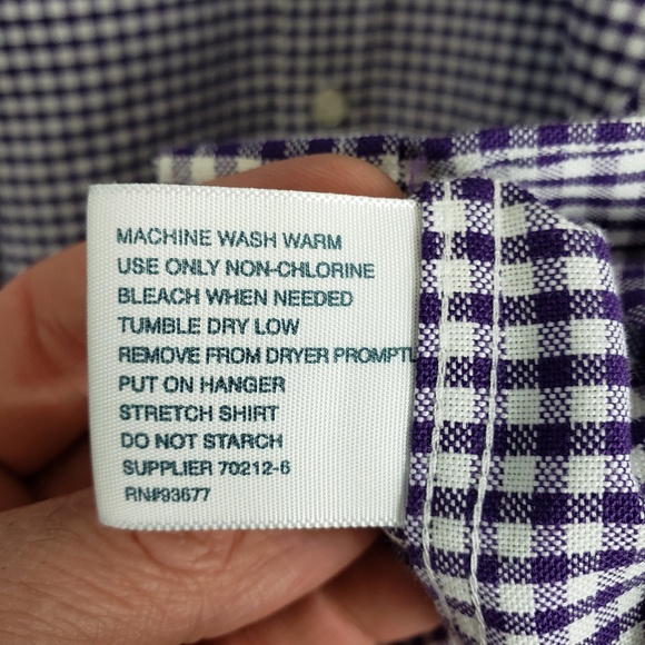 Stafford Casual Button Down Long Sleeve Shirt - Picture 4 of 4